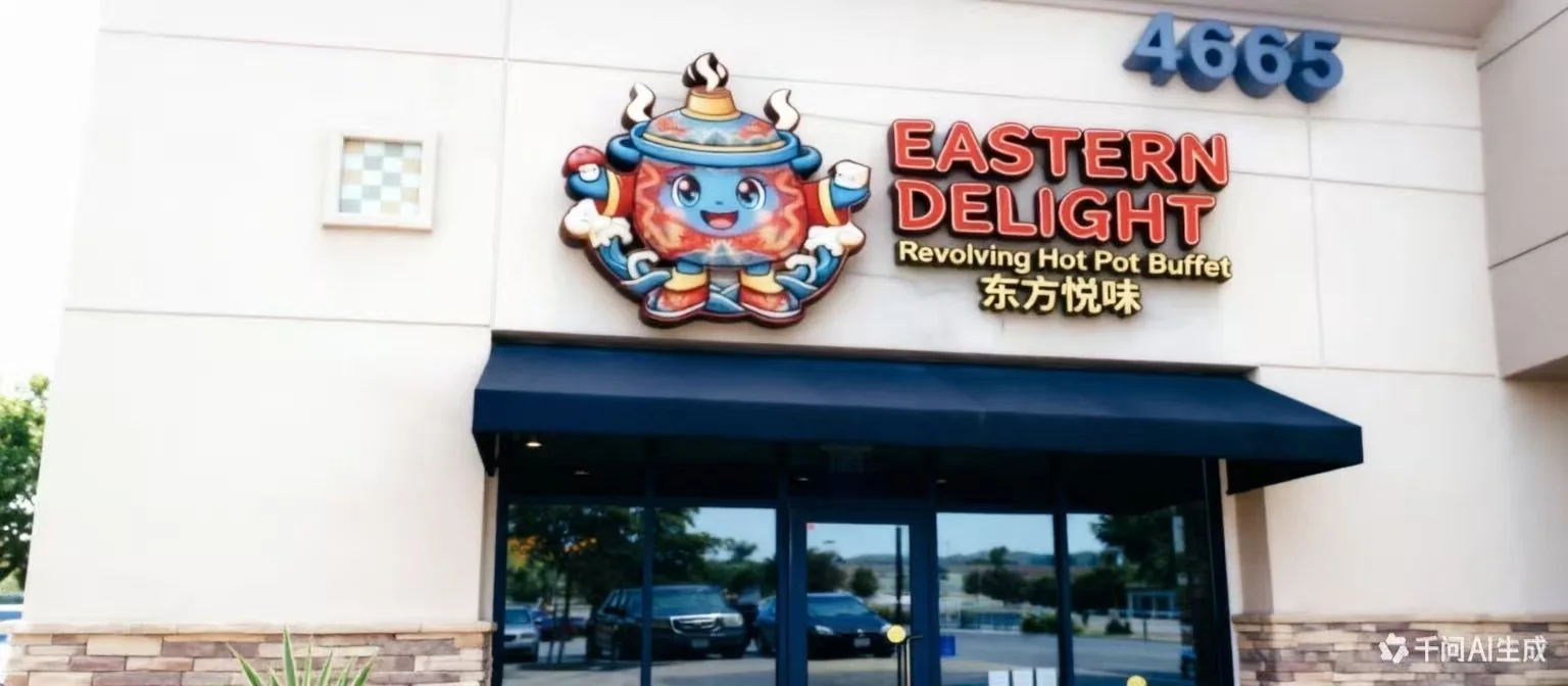 Eastern Delight storefront concept
